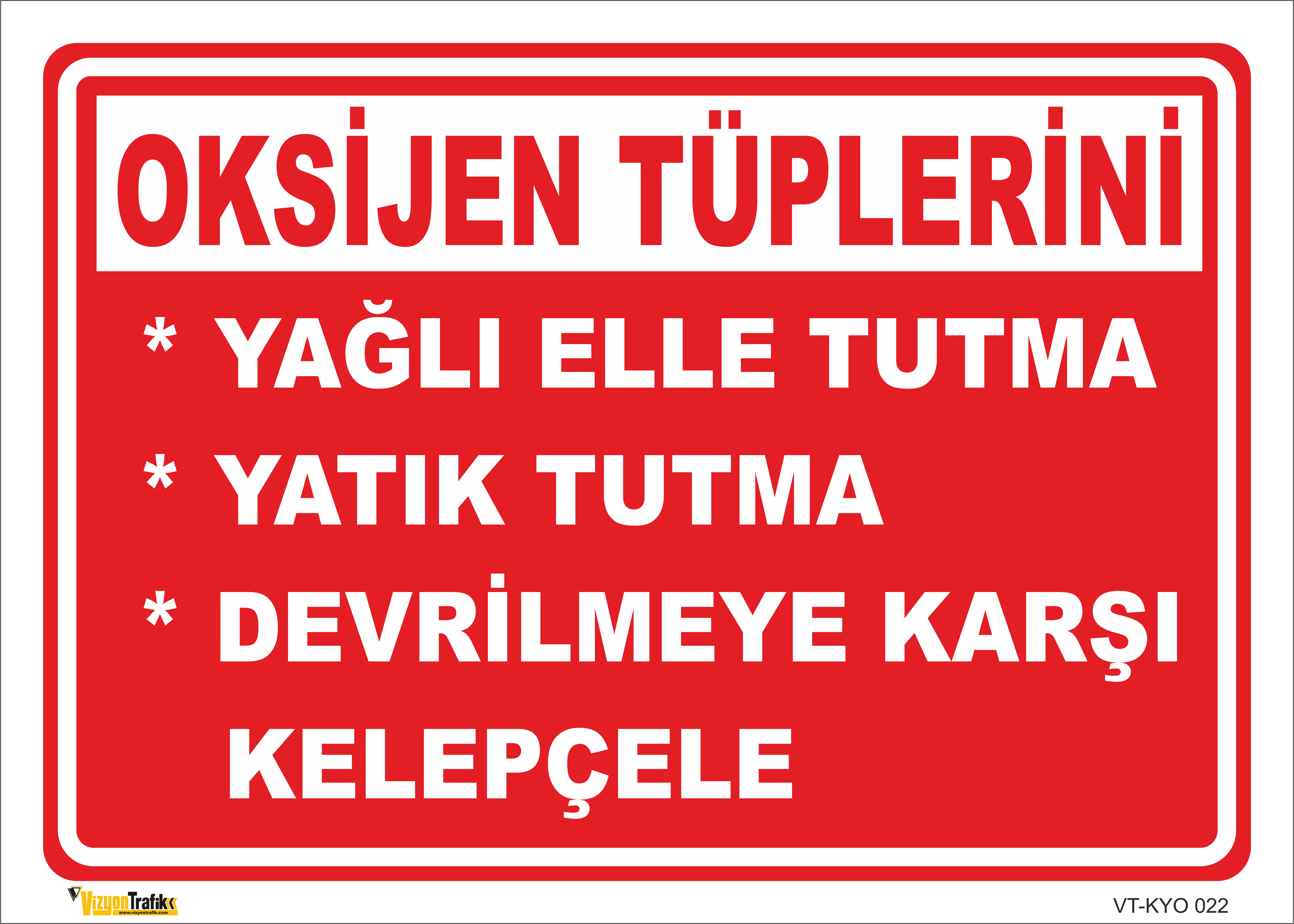 OKSİJEN TÜPLERİNİ YAĞLI ELLE TUTMA YATIK TUTMA DEVRİLMEYE KARŞI KELEPÇELE LEVHASI